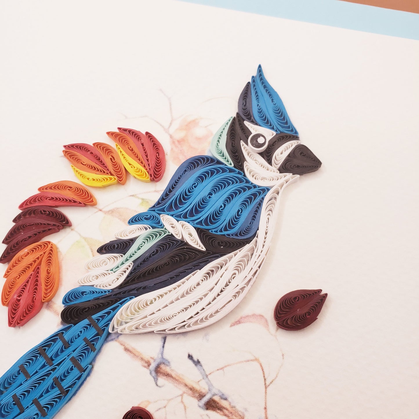 Blue Jay in Autumn