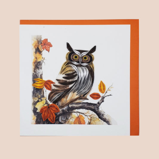 Owl in Autumn